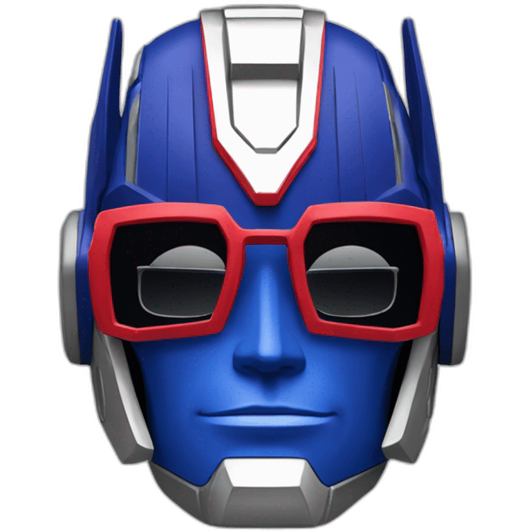 Optimus prime generation 1 with sunglasses emoji