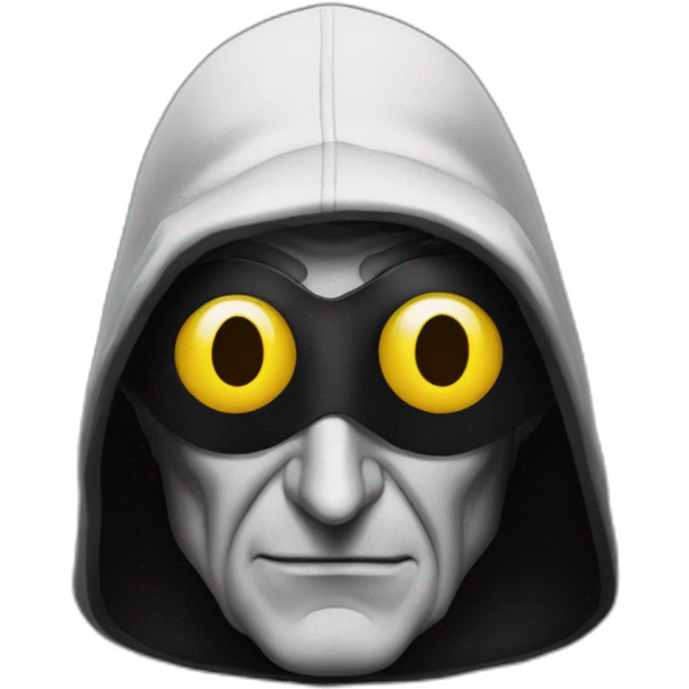 marty feldman black hood cross-eyed emoji