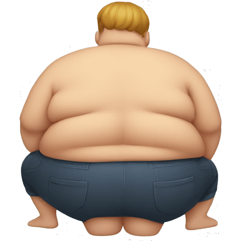 Fat back emoji