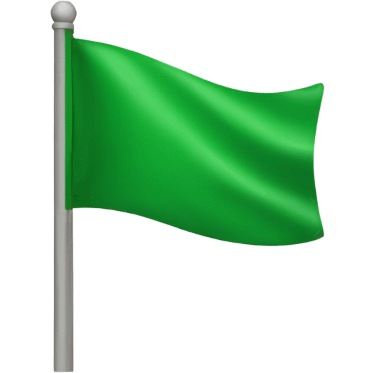 Green flag emoji