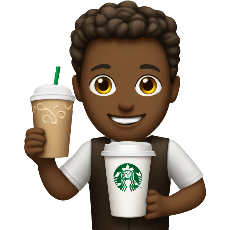 Café do starbucks emoji