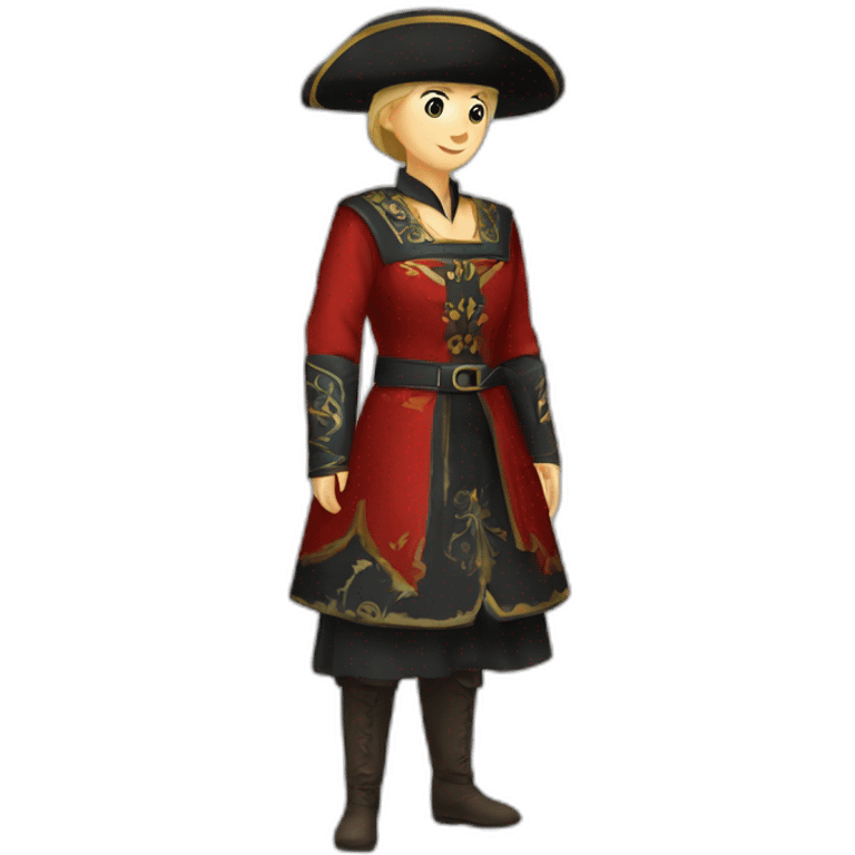 Erlandskian Cossack Dress emoji