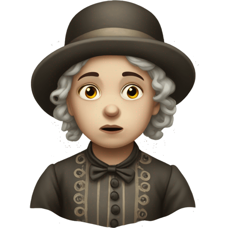 Frail Sickly Victorian child emoji