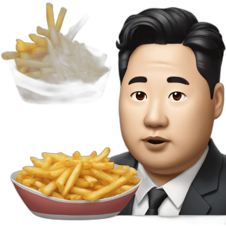 Kim Jung Hun x Poutine emoji