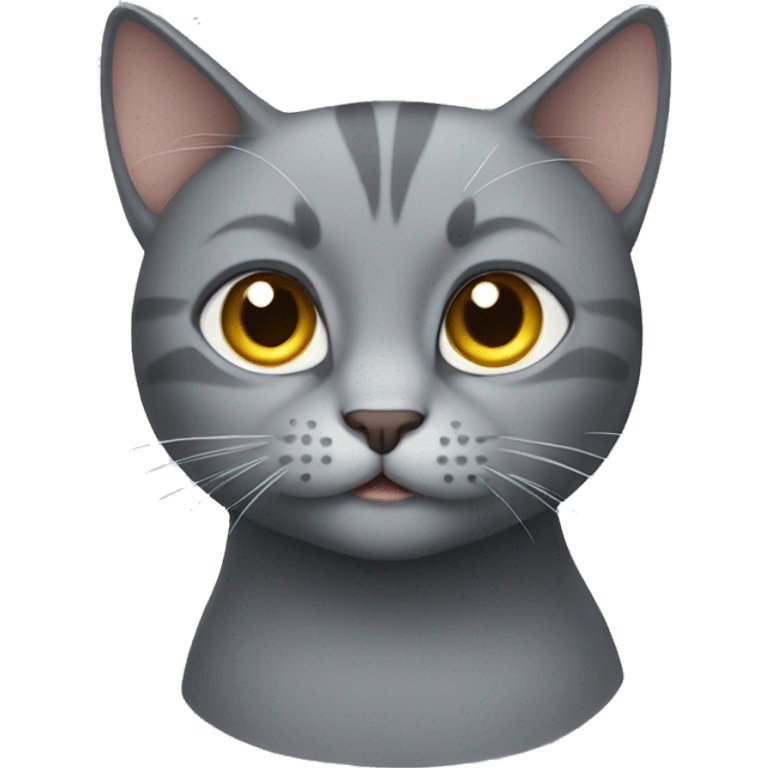 grey cat  emoji