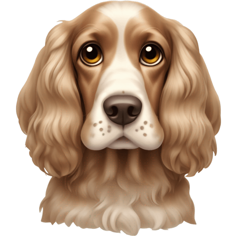 English cocker spaniel  emoji