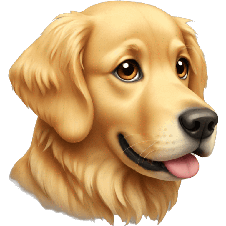 golden retriever  emoji