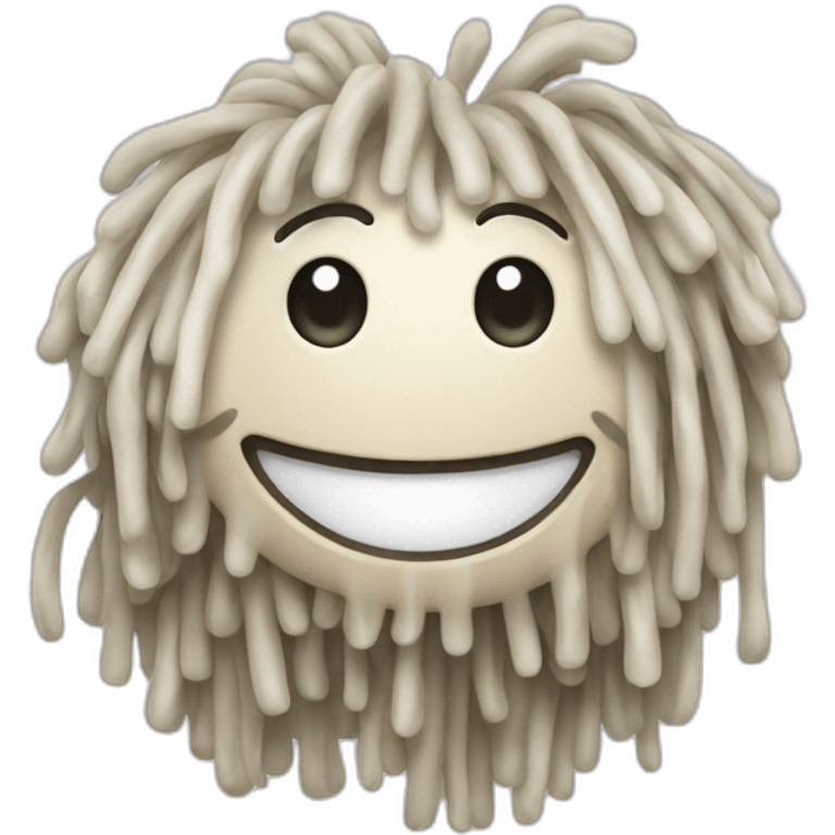 happy mop face emoji