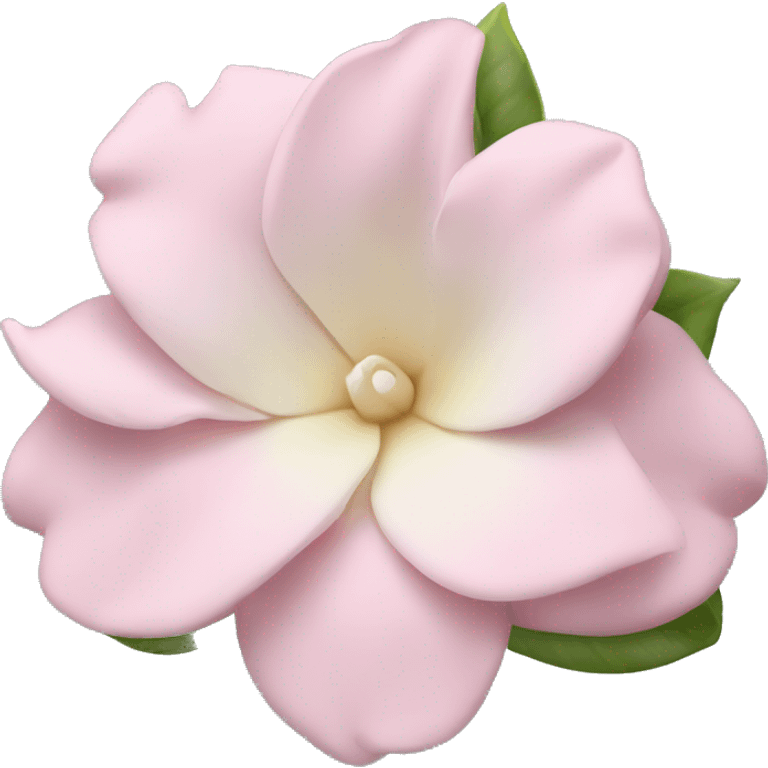 Light pink gardenia emoji