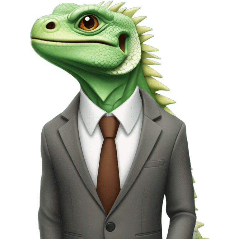 capitalist-iguana emoji