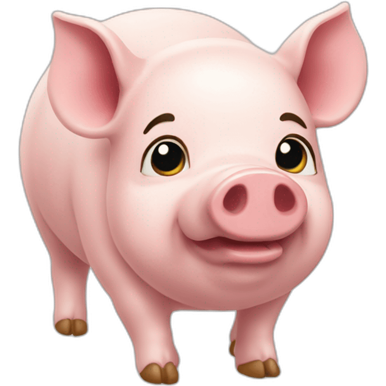 Cochon vert  emoji