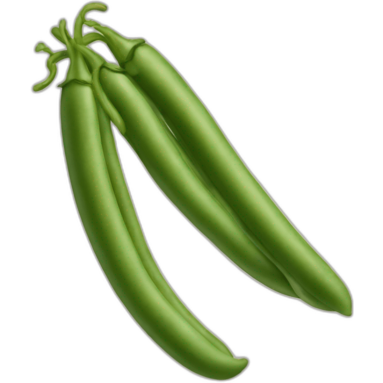 long green beans emoji