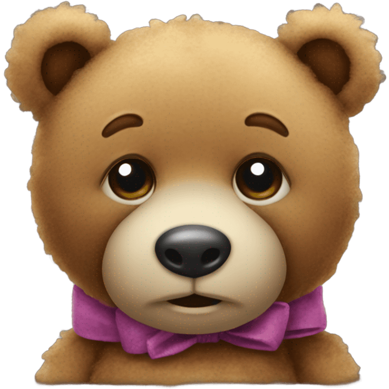 Teddy bear emoji