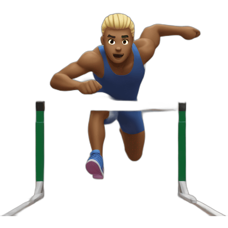 hurdle emoji