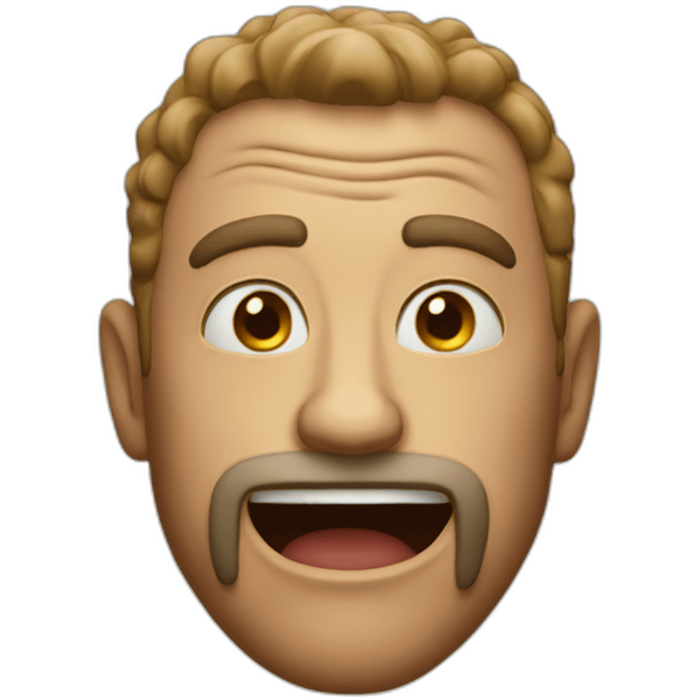 crazy man emoji