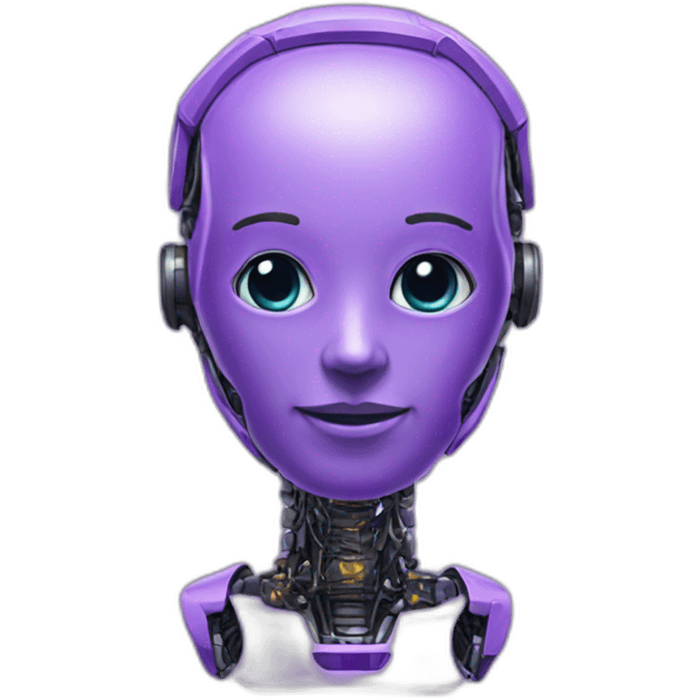 PURPLE ARTIFICIAL INTELLIGENCE emoji