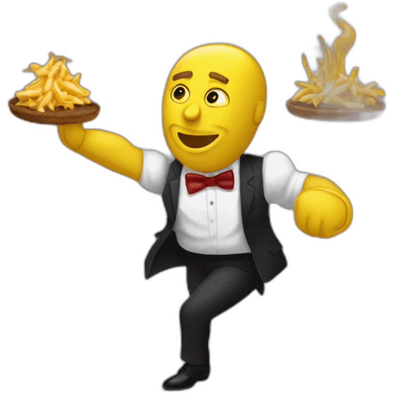 Ladimir poutine qui danse sur zelensky emoji