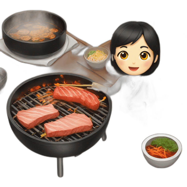 Korean bbq emoji