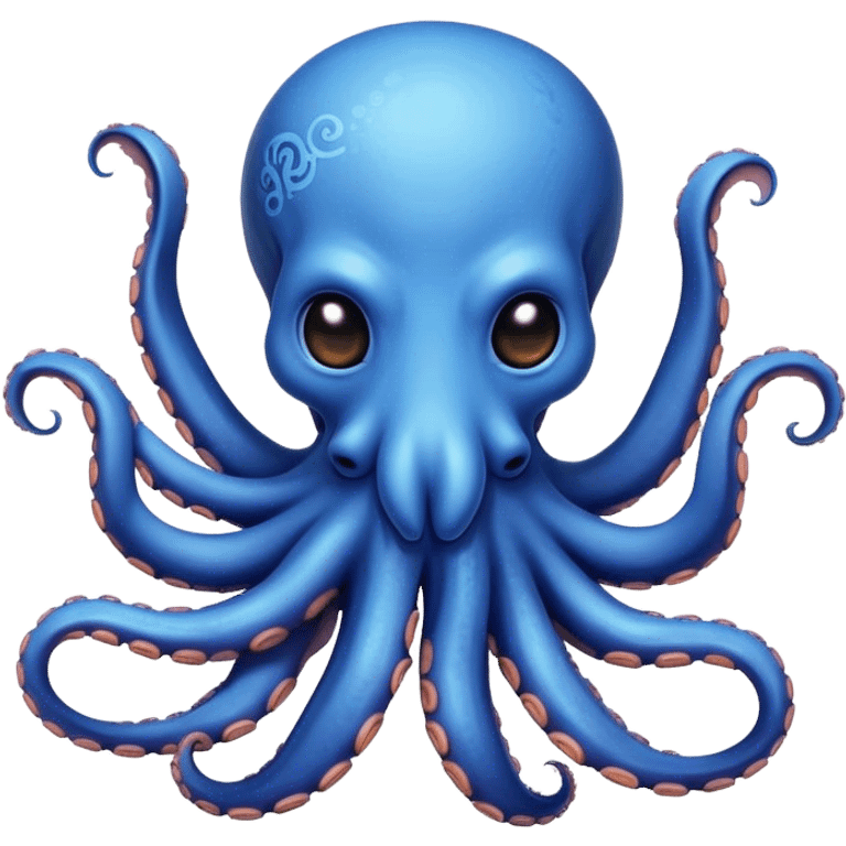 octopus with peace sign emoji