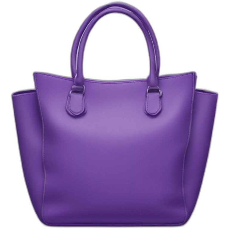 Violet bag emoji