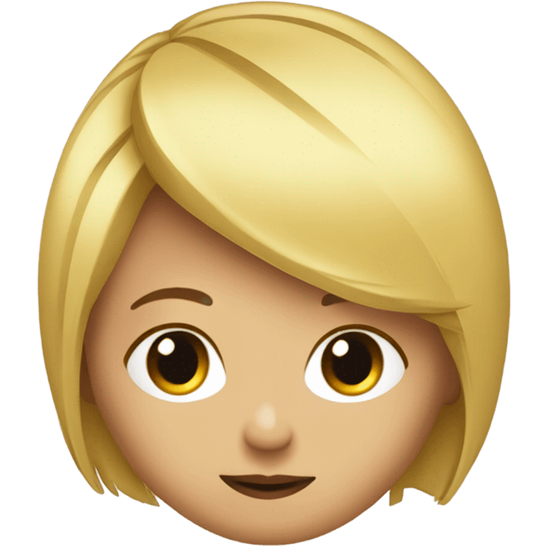 Blondie girl mirando mal  emoji