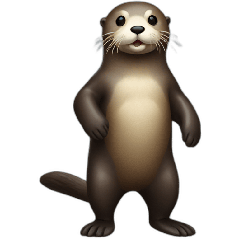 Sea Otter full body emoji