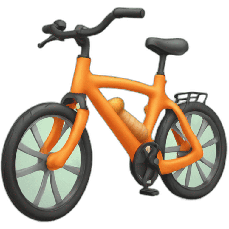 Bike carrot  emoji