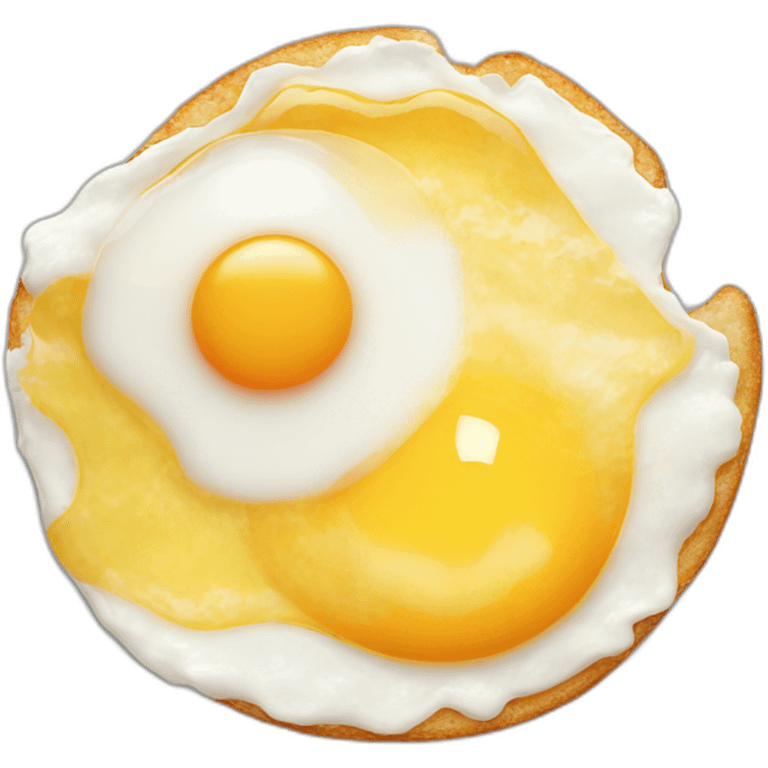 double yolk fried egg emoji