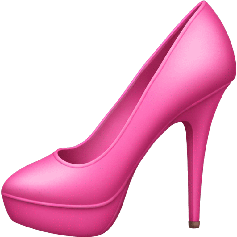 Pink high heels emoji