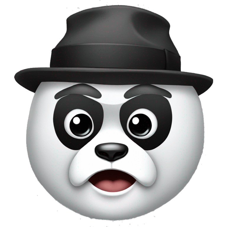 Panda hacker emoji