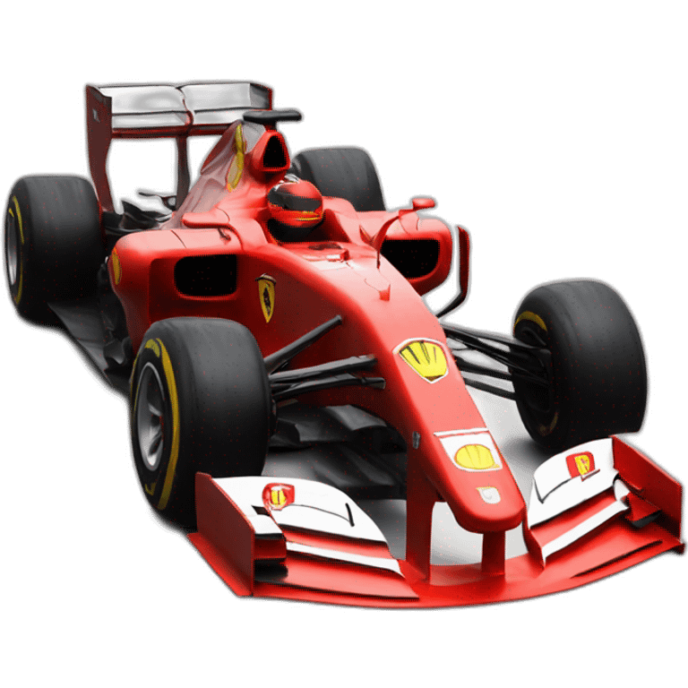 Ferrari f1 car emoji