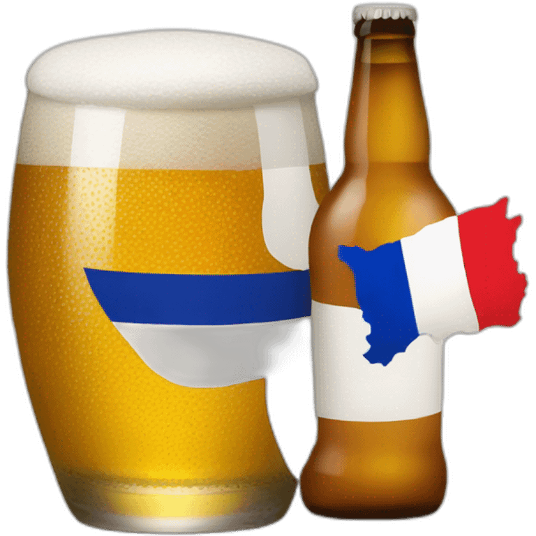 Rugby France beer emoji