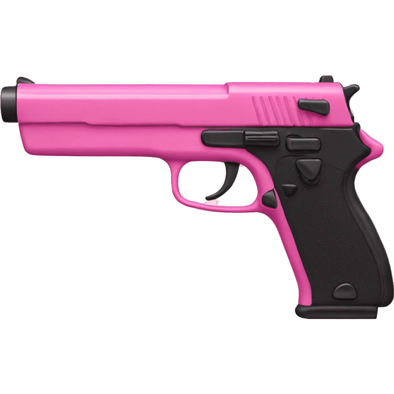 pink gun emoji