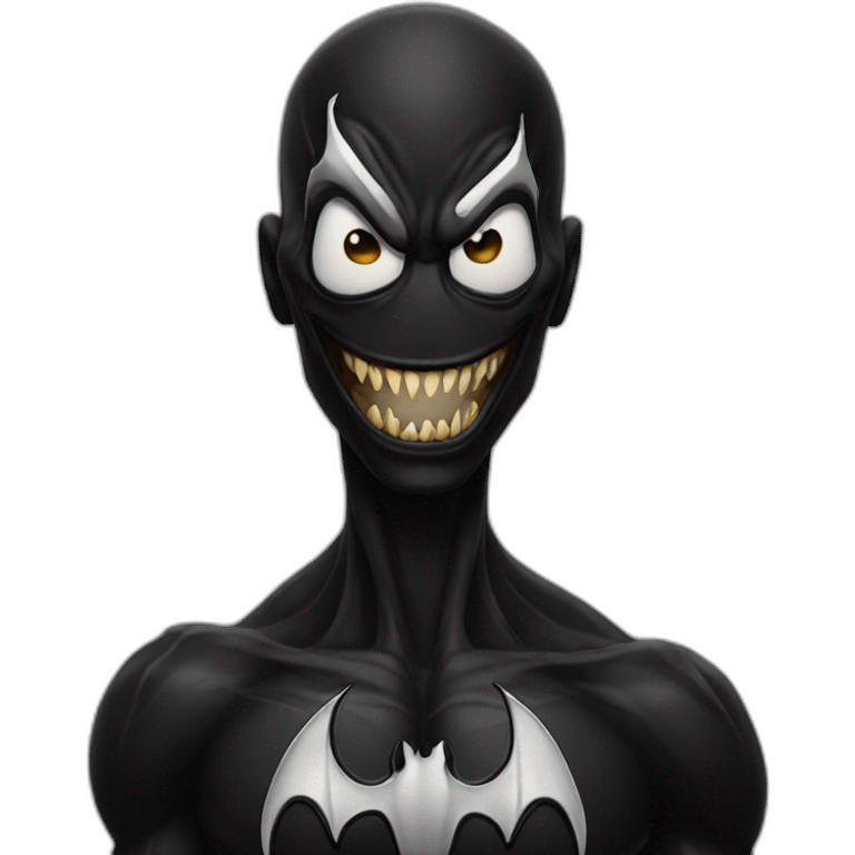 Black venom emoji