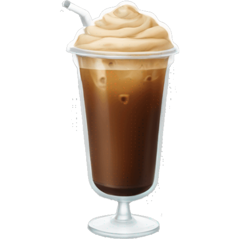 Iced coffee emoji