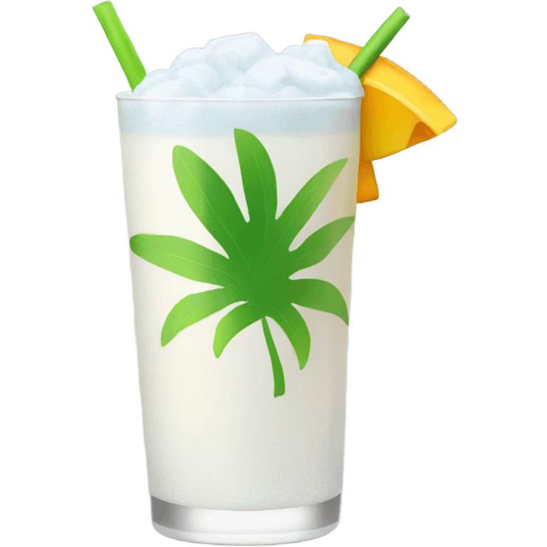 white tropical drink emoji