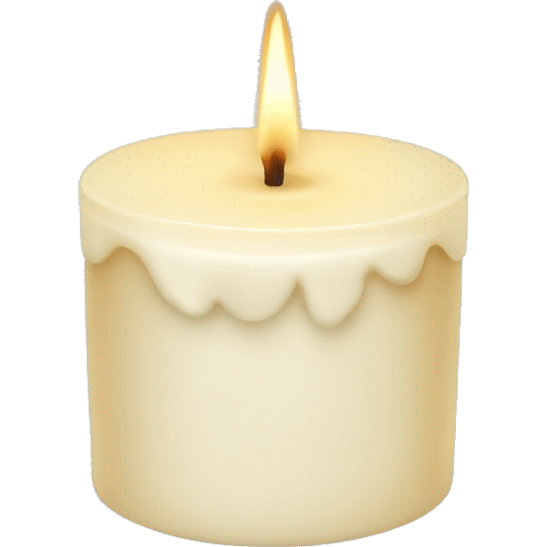 Vanila candle emoji