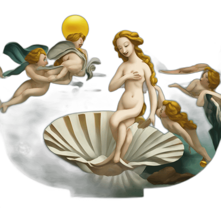 The Birth of Venus emoji