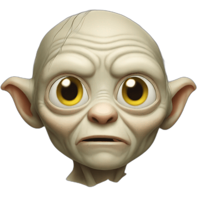 Gollum emoji