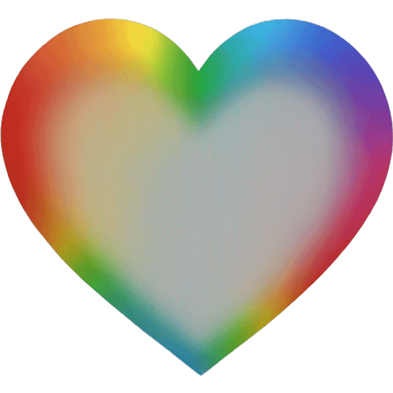 rainbow heart  emoji