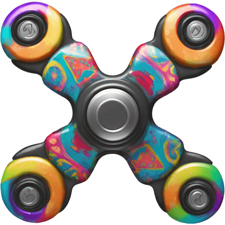 Fidget spinner emoji