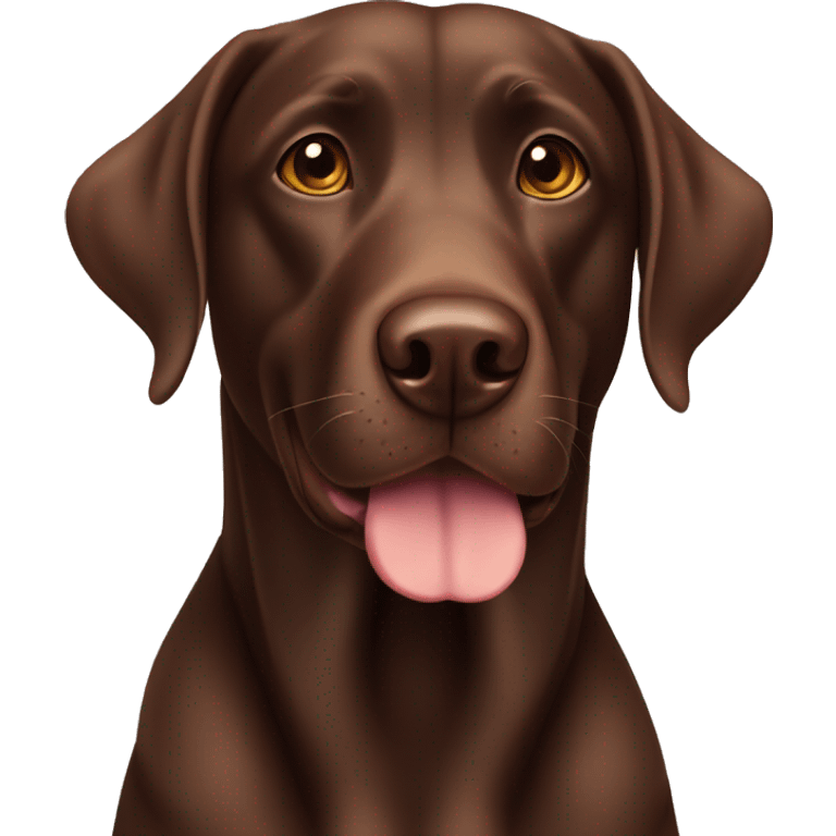 chocolate lab emoji