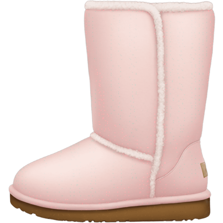 Light pink Ugg boots emoji