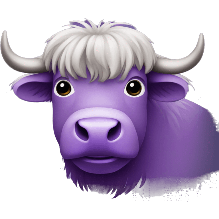 yak purple emoji