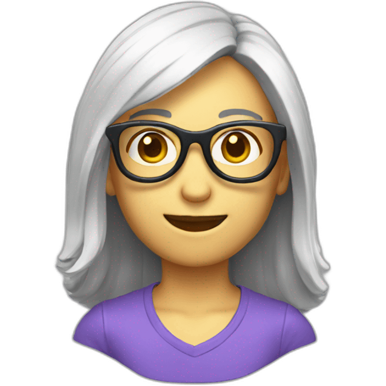 Lunette 3d emoji