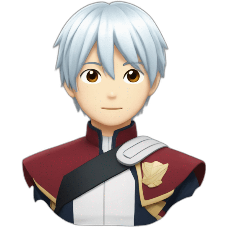 Shoto todoroki my héro academya emoji