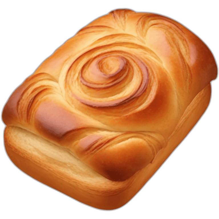 Un pain au chocolat Patisserie  emoji