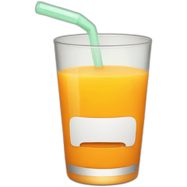 orange juice emoji