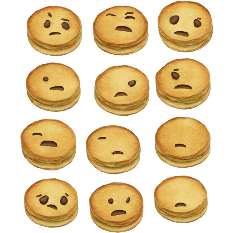 Vegetable pancakes emoji