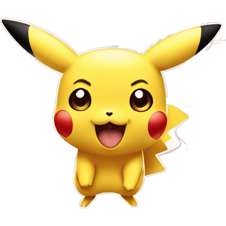 Pikachu: Iconic-style Candid Likeness Pokémon

The beloved yellow Electric-type mascot with rosy cheeks and a lightning bolt tail, Pikachu is known for its cheerful energy and playful spark. emoji